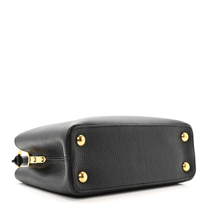 Louis Vuitton Taurillon Capucines BB Black 4 of 9