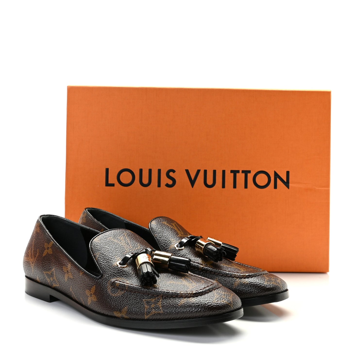Monogram Society Loafers 36