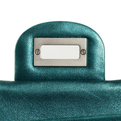 Chanel Metallic Calfskin 2.55 Reissue 225 Flap Turquoise 8 of 8