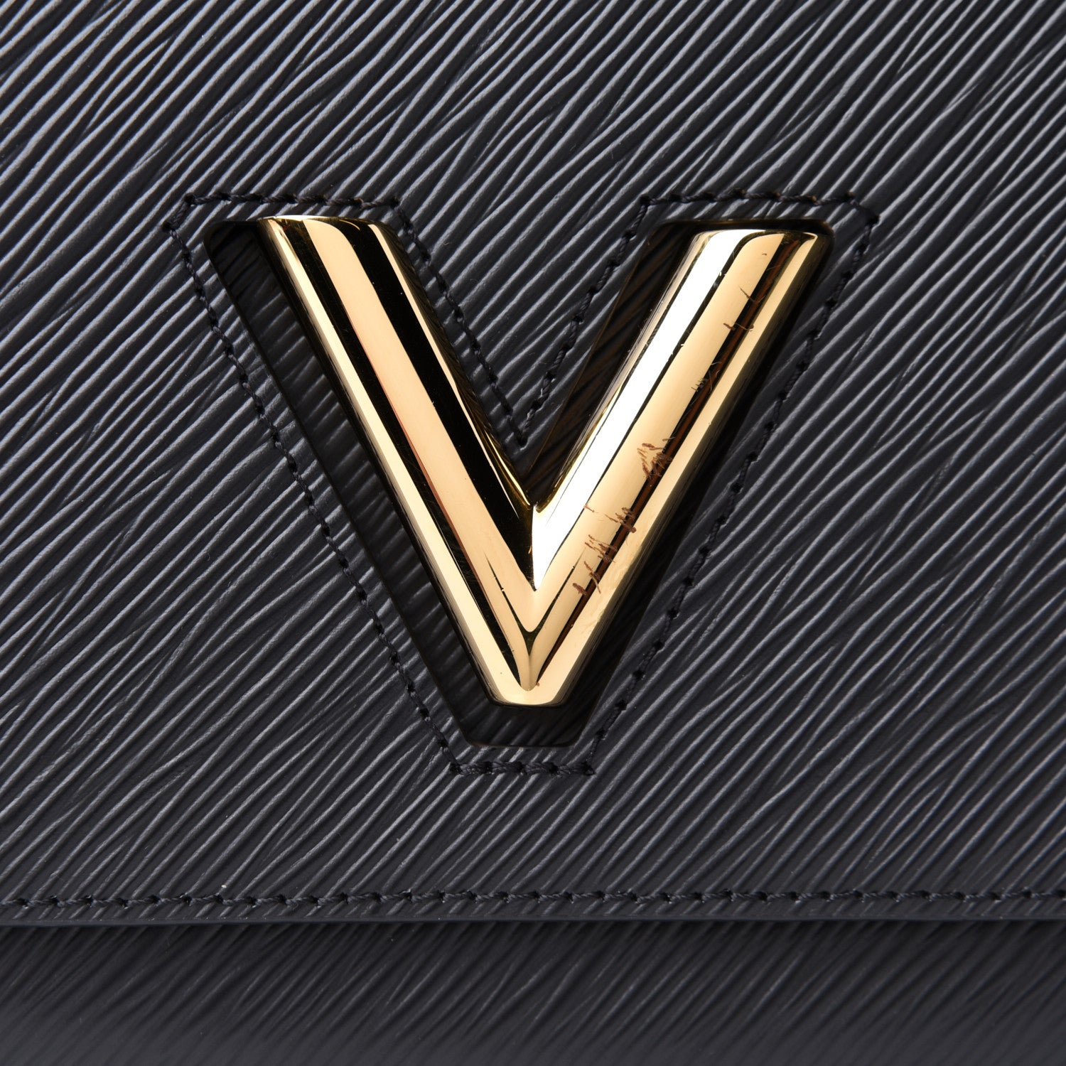Louis Vuitton Epi Twist Shoulder Bag MM Black 9 of 20