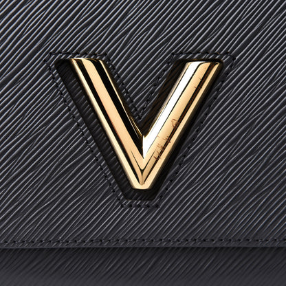 Louis Vuitton Epi Twist Shoulder Bag MM Black 9 of 20