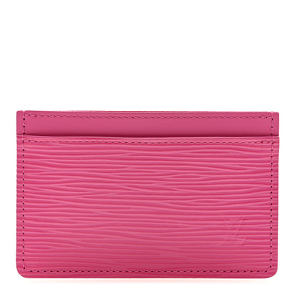 Louis Vuitton Epi Card Holder Pink 1 of 6