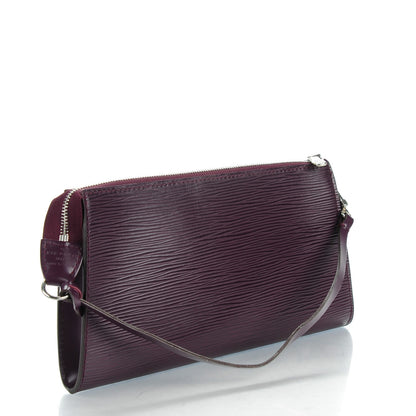 Louis Vuitton Epi Pochette Accessories 24 Cassis 3 of 9