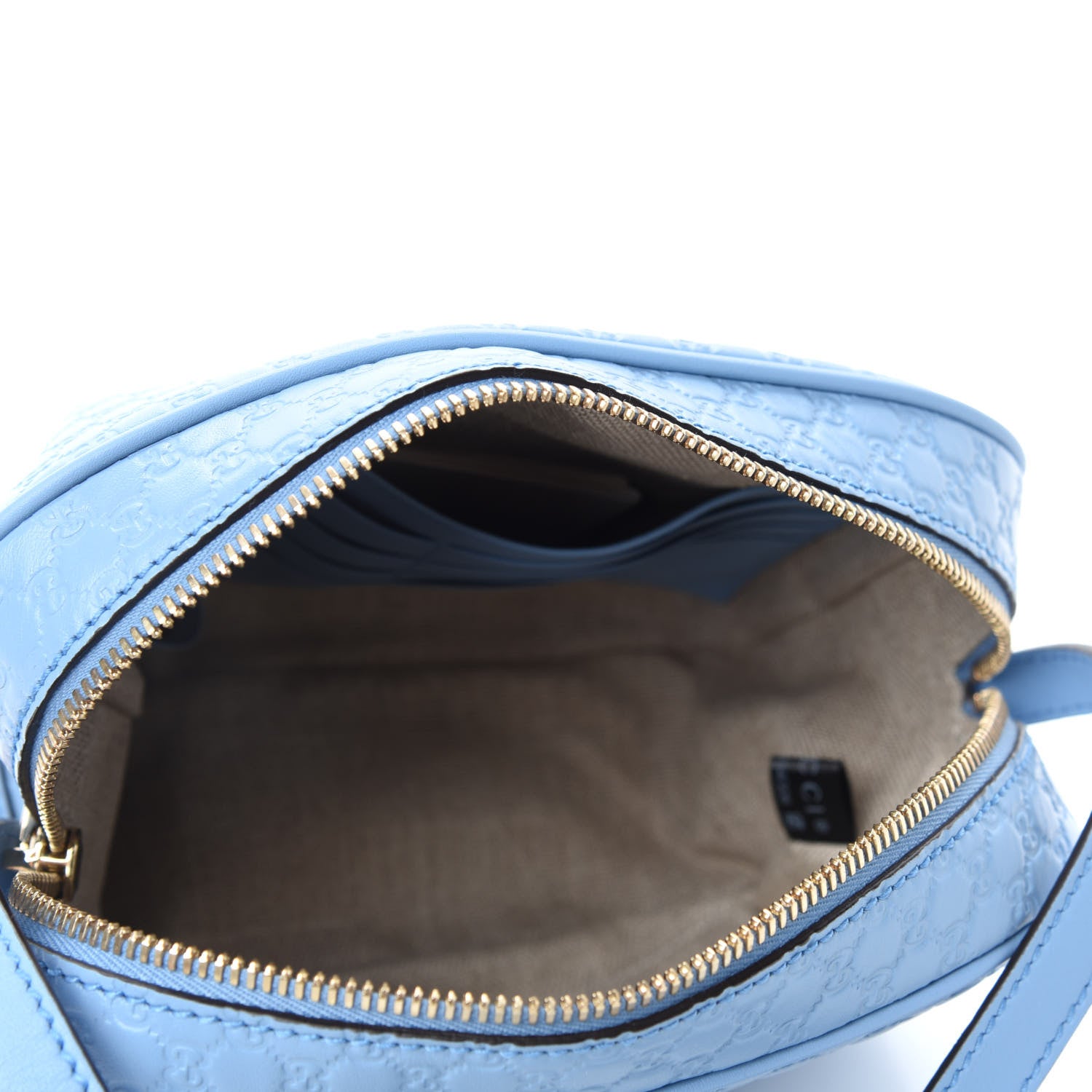 Gucci Microguccissima Mini Bree Messenger Bag Mineral Blue 5 of 10