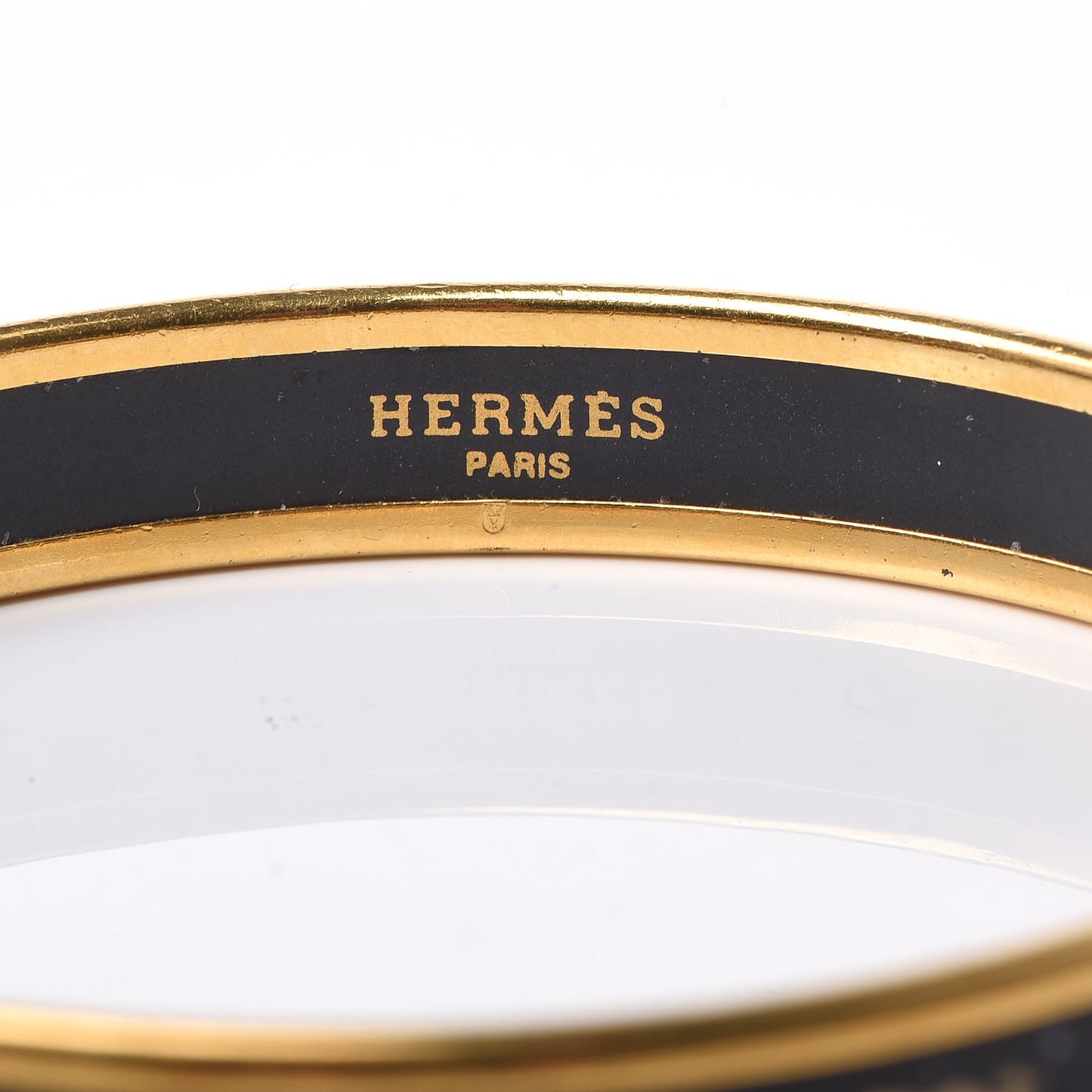 Enamel Printed Celestial Mythology Narrow Bracelet 70 Black