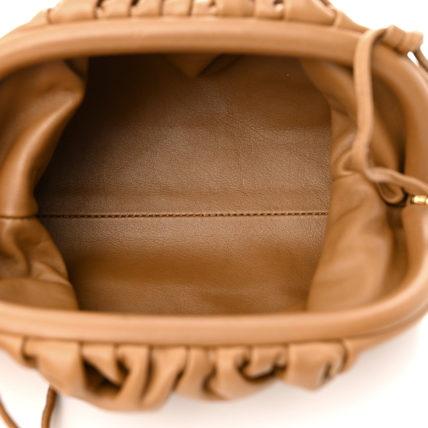 Bottega Veneta Butter Calfskin The Mini Pouch Teak 5 of 10