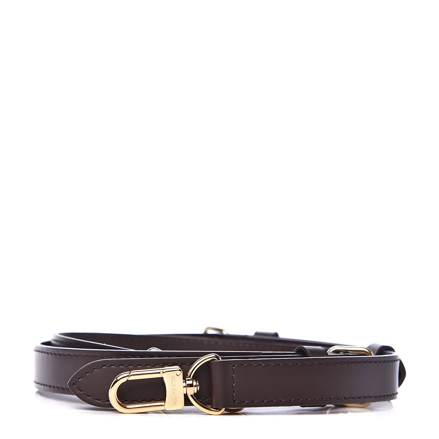 Louis Vuitton Calfskin Adjustable Speedy Bandouliere Shoulder Strap Brown 1 of 3