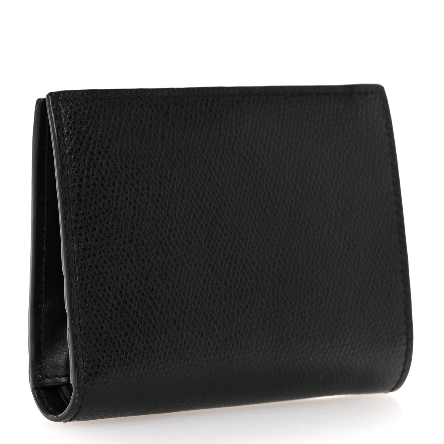 Fendi Vitello Cruise F is Fendi Compact Bi-Fold Wallet Black 3 of 7