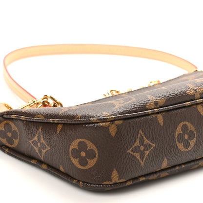 Louis Vuitton Monogram Chain Pochette Accessories 8 of 10