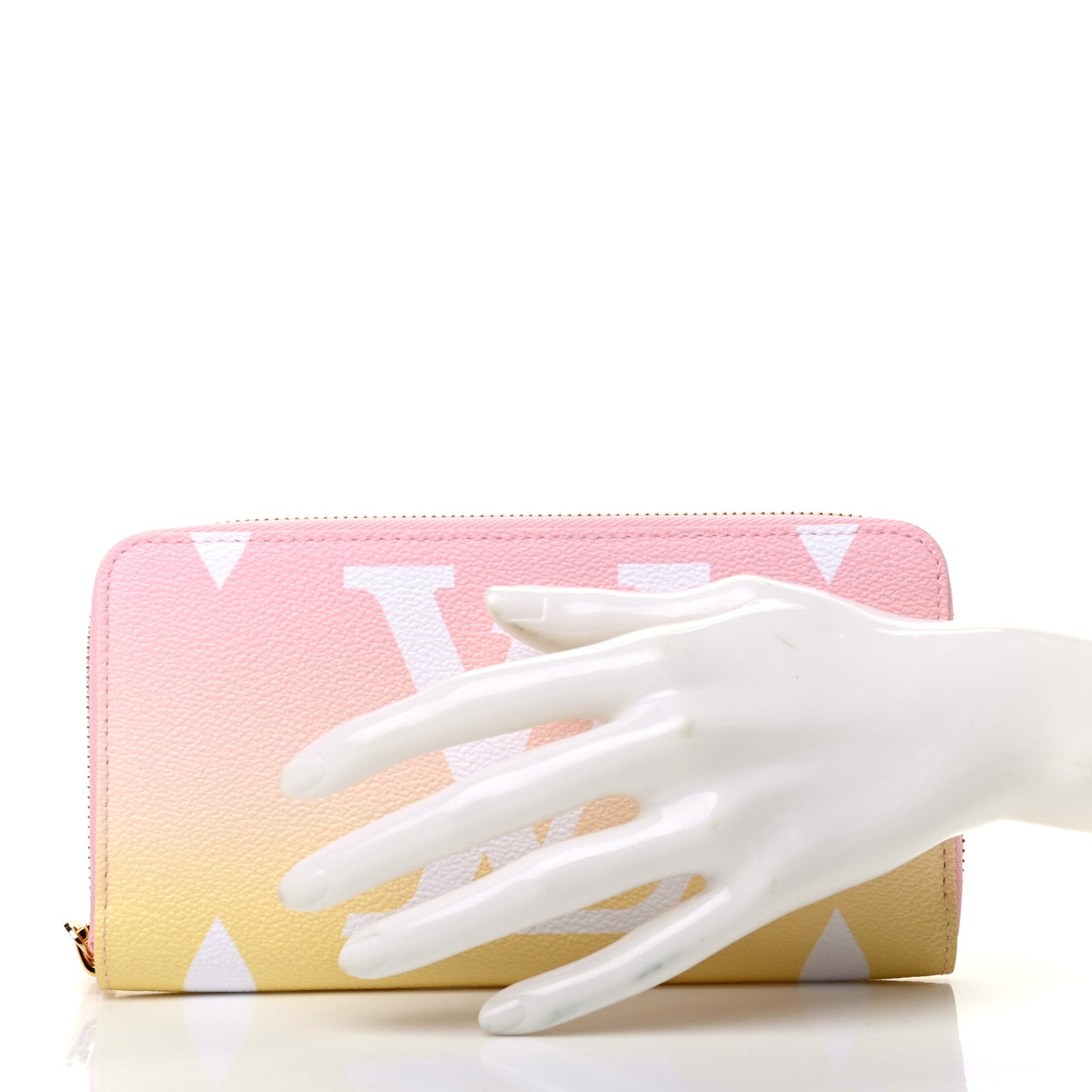 Monogram Giant By The Pool Zippy Wallet Light Pink