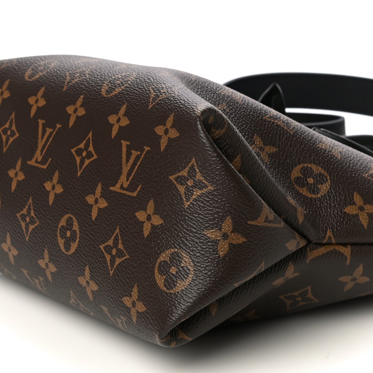 Monogram Flower Zipped Tote PM Black