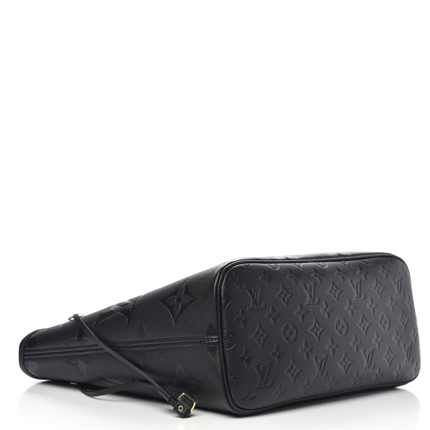 Louis Vuitton Empreinte Monogram Giant Neverfull MM Black 4 of 10