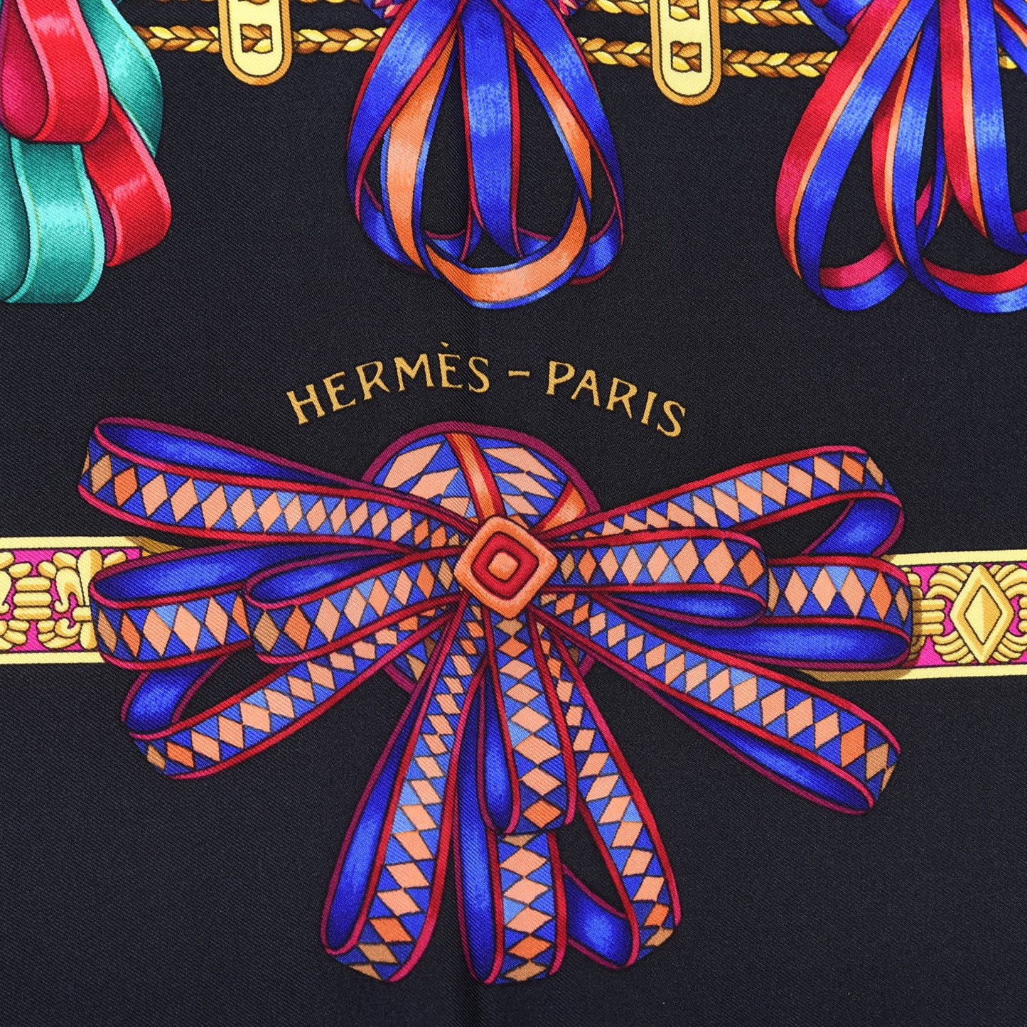 Silk Les Rubans Du Cheval Scarf 90