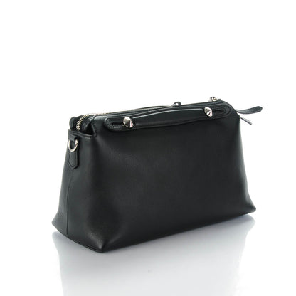Fendi Vitello Dolce Medium By The Way Boston Bag Black 3 of 7