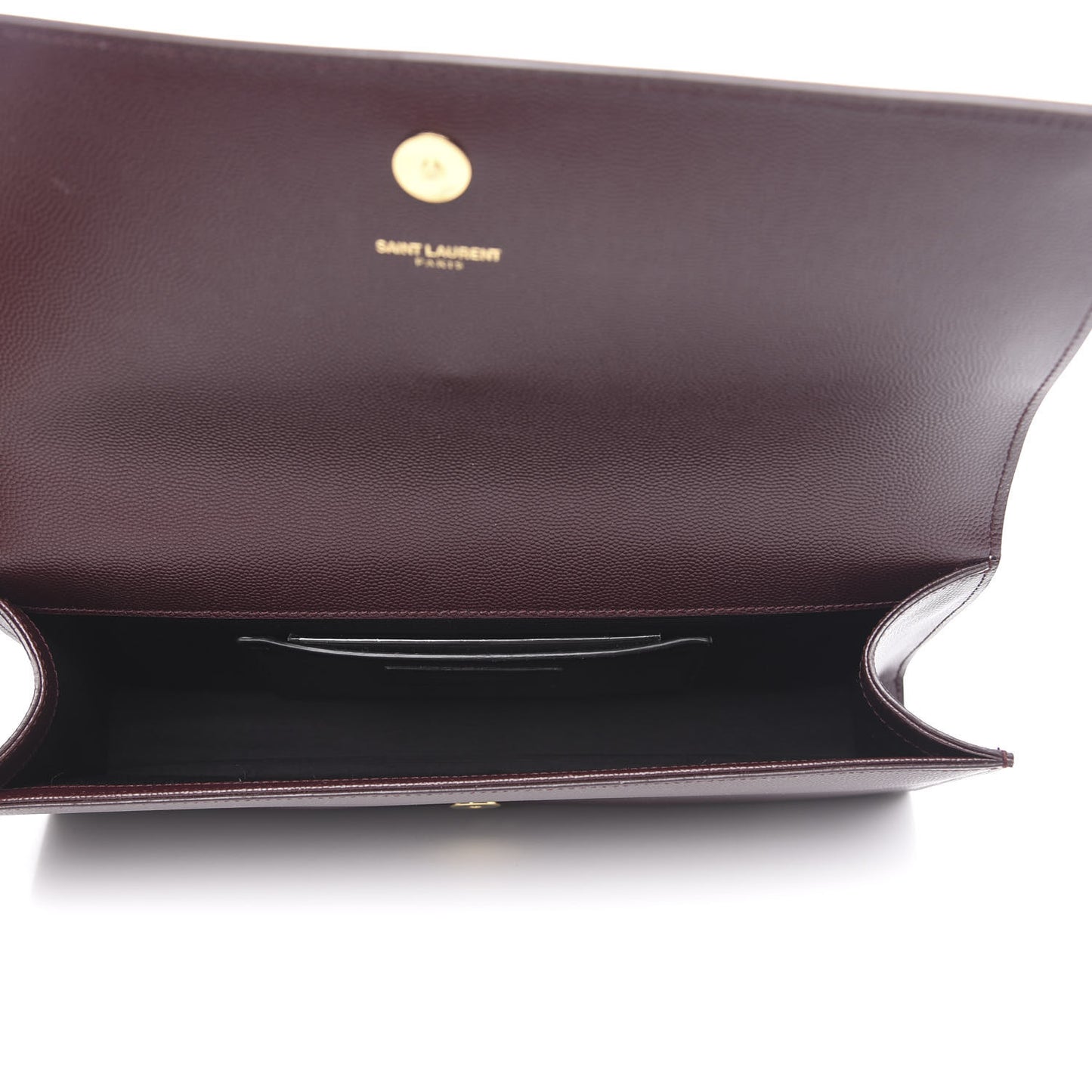 Grain De Poudre Classic Monogram Cassandre Clutch Amaranto