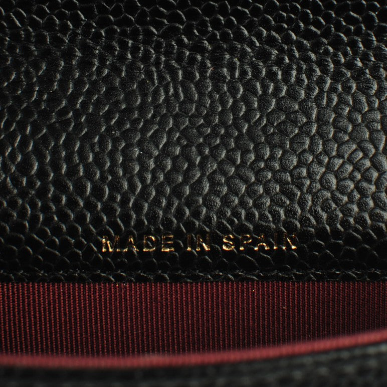 Chanel Caviar Quilted Flap Card Holder Black 7 of 8