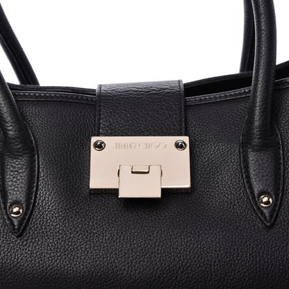 Jimmy Choo Grainy Calf Rania Black 9 of 9