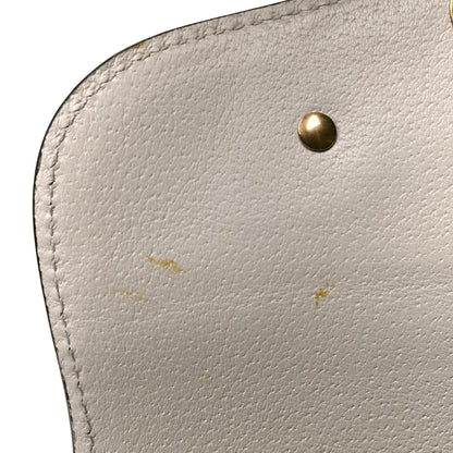 Gucci Calfskin Web Stripe Butterfly Small Totem Shoulder Bag White 6 of 6