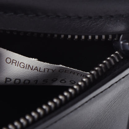 Bottega Veneta Calfskin Intrecciato Card Case Black 8 of 9