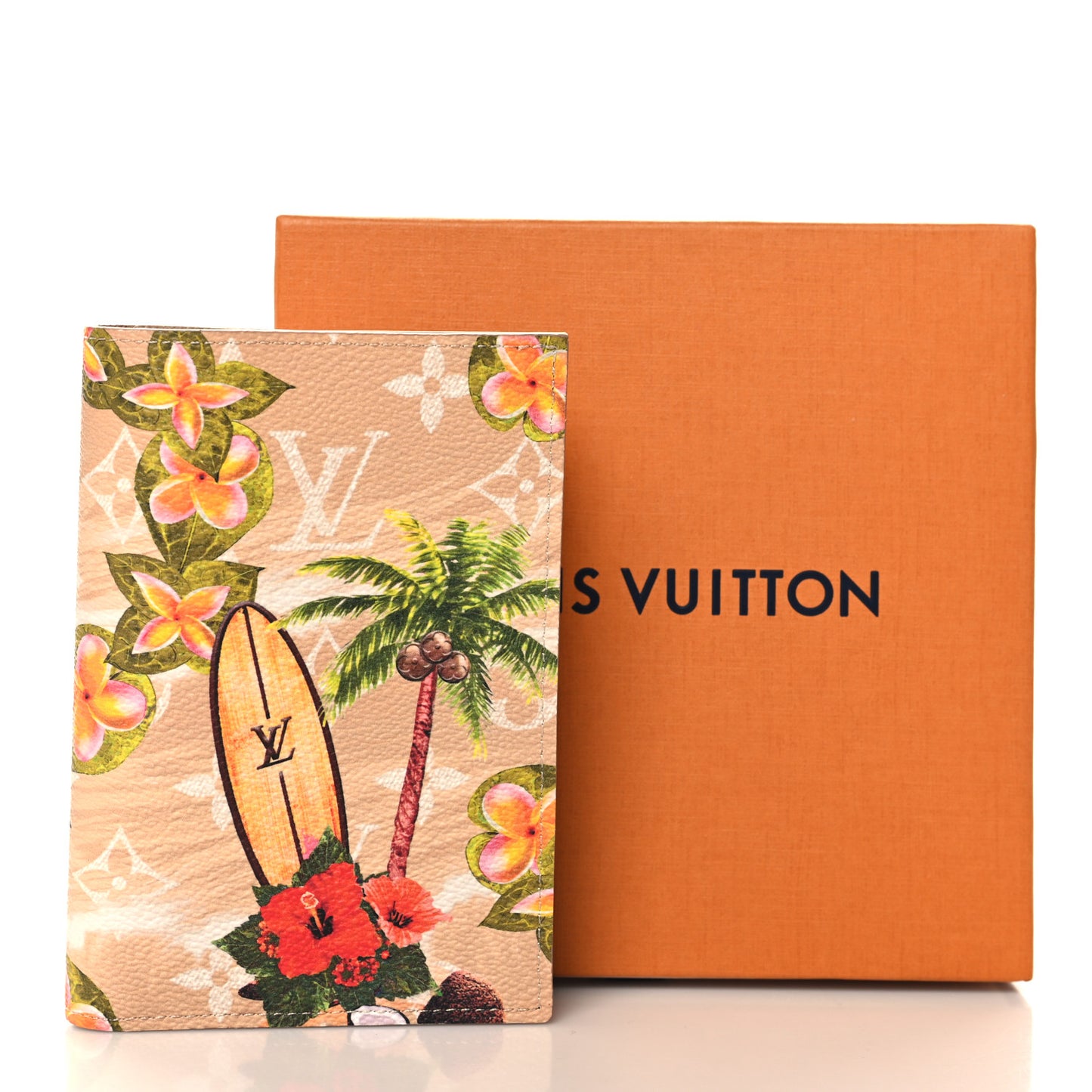 Monogram Surfin' Passport Cover Sand