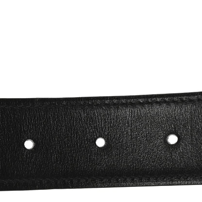 Hermes Box Togo 32mm Pegase H Belt 90 36 Black Etain 5 of 9