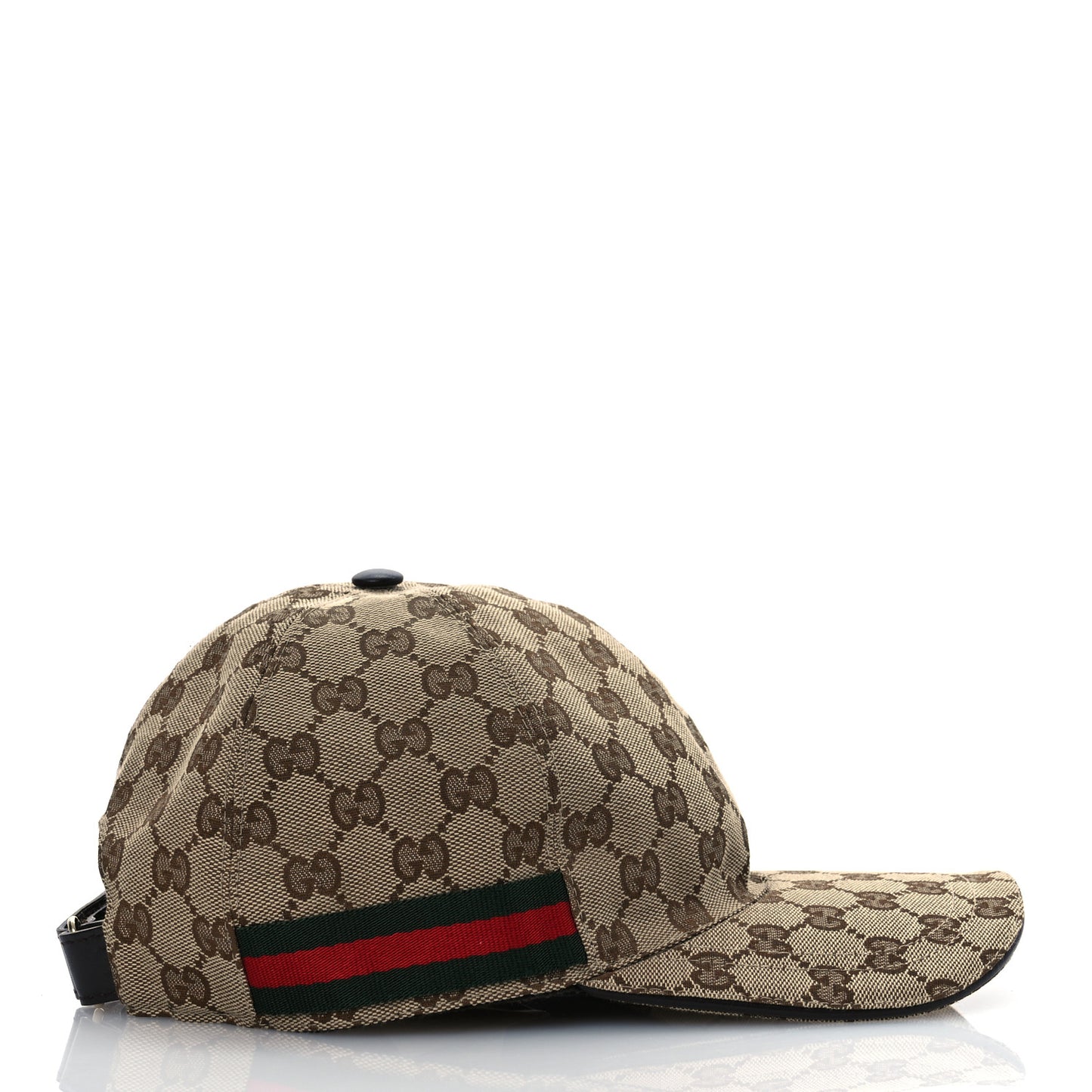Monogram Web Baseball Hat M Beige Cocoa