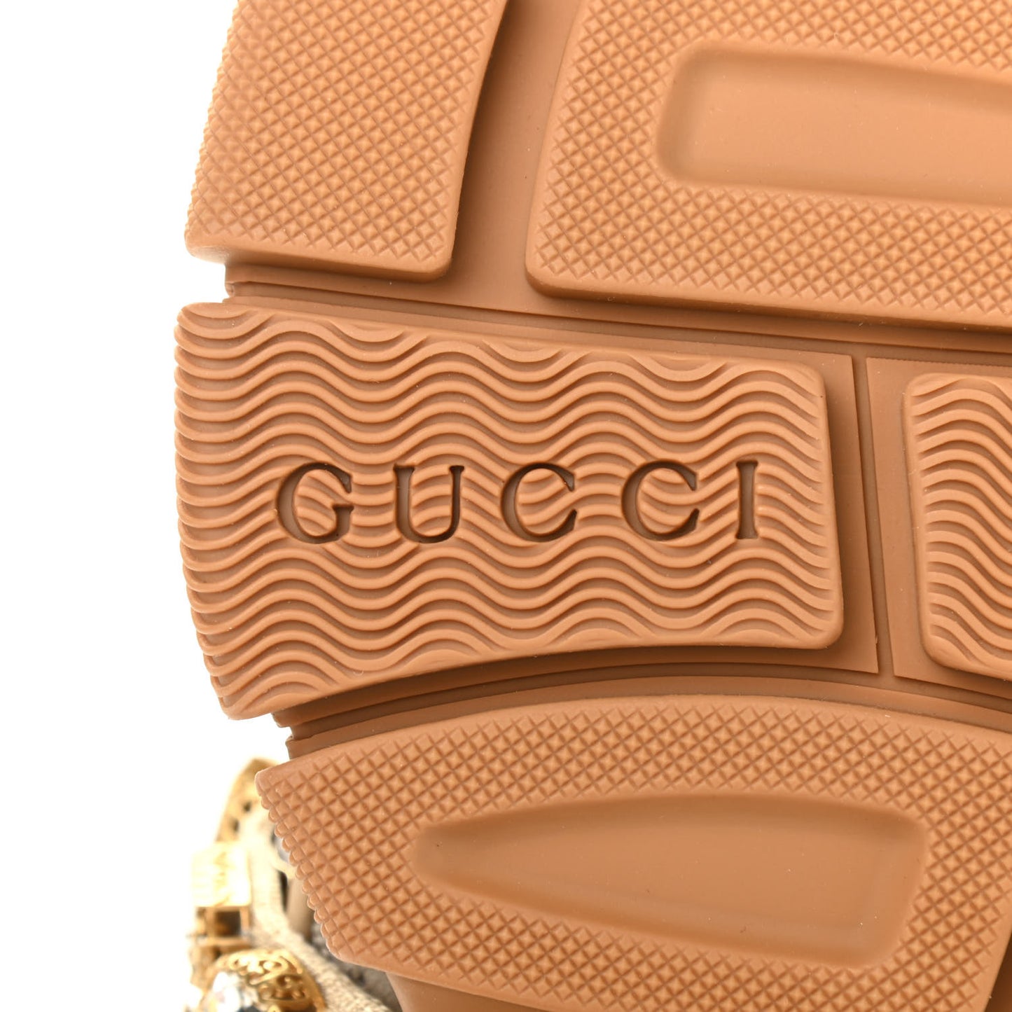 X SEGA Mesh Canvas Calfskin Removable Crystals Flashtrek Sneakers 36.5 Mystic White Oatmeal Sand Storm