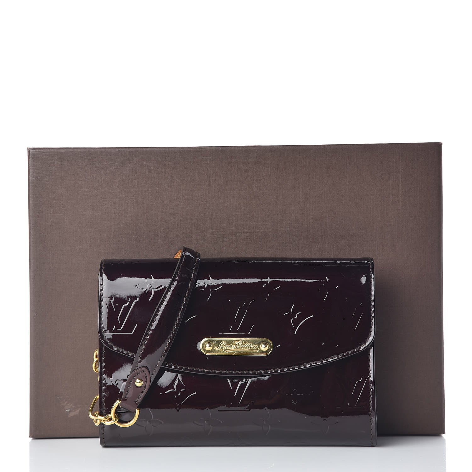 Louis Vuitton Vernis Bel Air Amarante 9 of 9