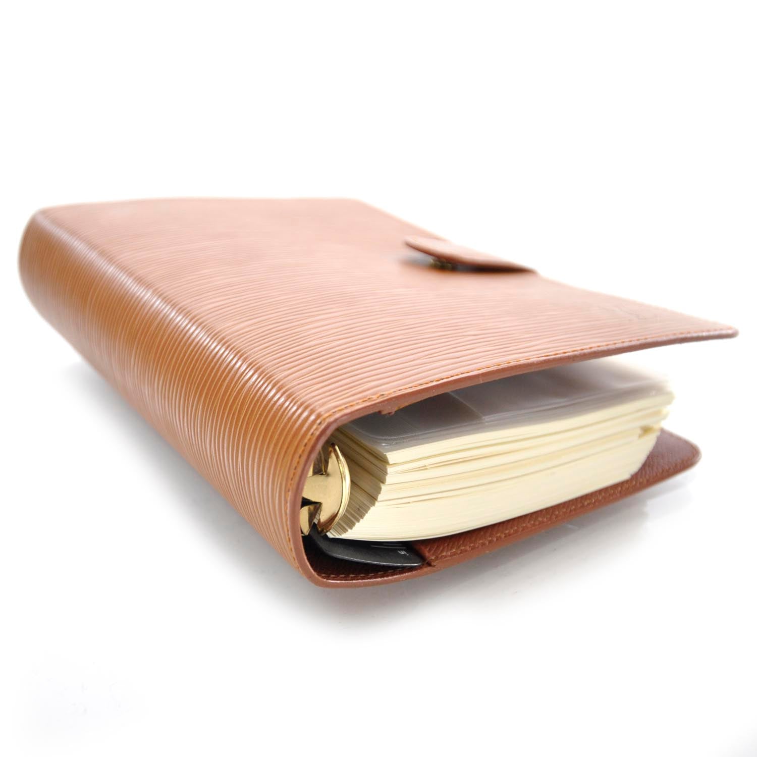 Louis Vuitton Epi Medium Ring Agenda Cover Fawn 3 of 6