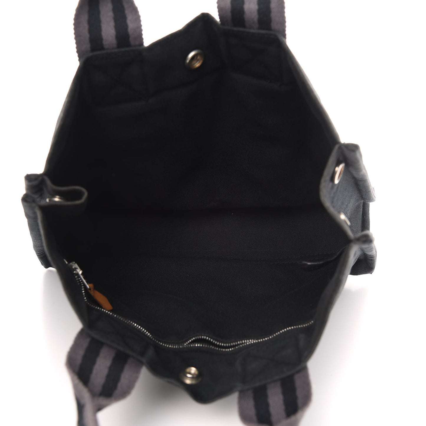 Canvas Herline PM Tote Black