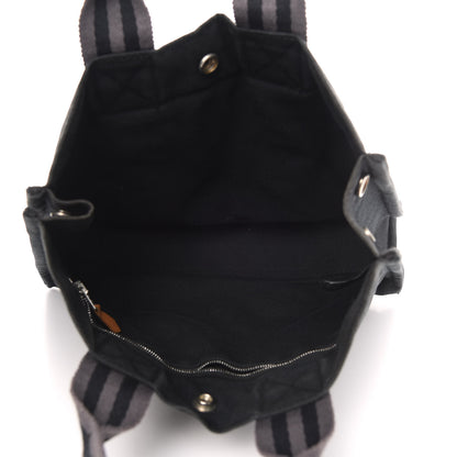 Hermes Canvas Herline PM Tote Black 5 of 9