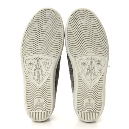 Gucci GG Supreme Monogram Fake/Not Womens Ace Sneakers 35.5 Beige New Shamarock 35.5 Brown Sugar 6 of 10