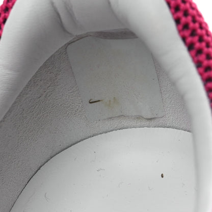 Hermes Air Mesh Suede Goatskin Bouncing Sneakers 38 Rose Multicolor 11 of 12