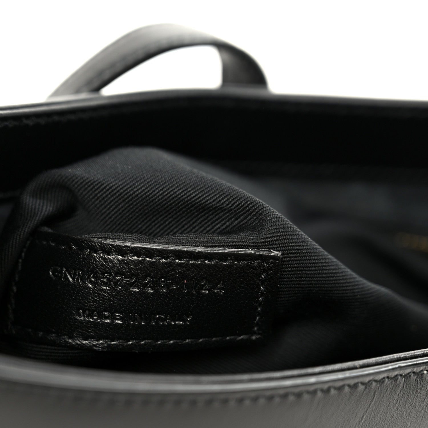 Saint Laurent Smooth Calfskin Le 5 A 7 Hobo Black 7 of 11