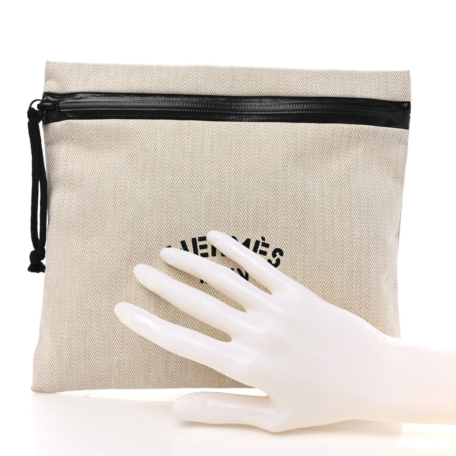Hermes Toile Bain Case Black 2 of 5