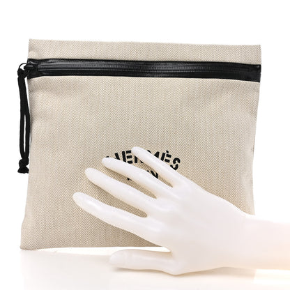 Hermes Toile Bain Case Black 2 of 5