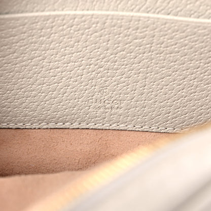 Gucci Textured Calfskin Web Mini Ophidia Round Backpack Mystic White 6 of 10
