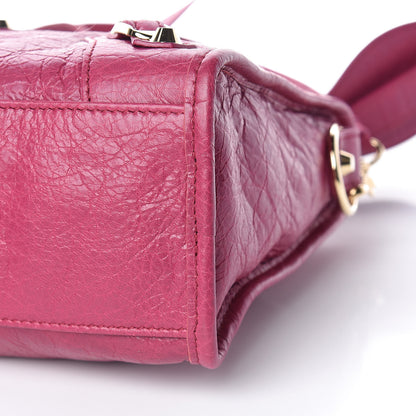 Balenciaga Agneau Classic Gold Hardware S City Rose Dahlia 10 of 10