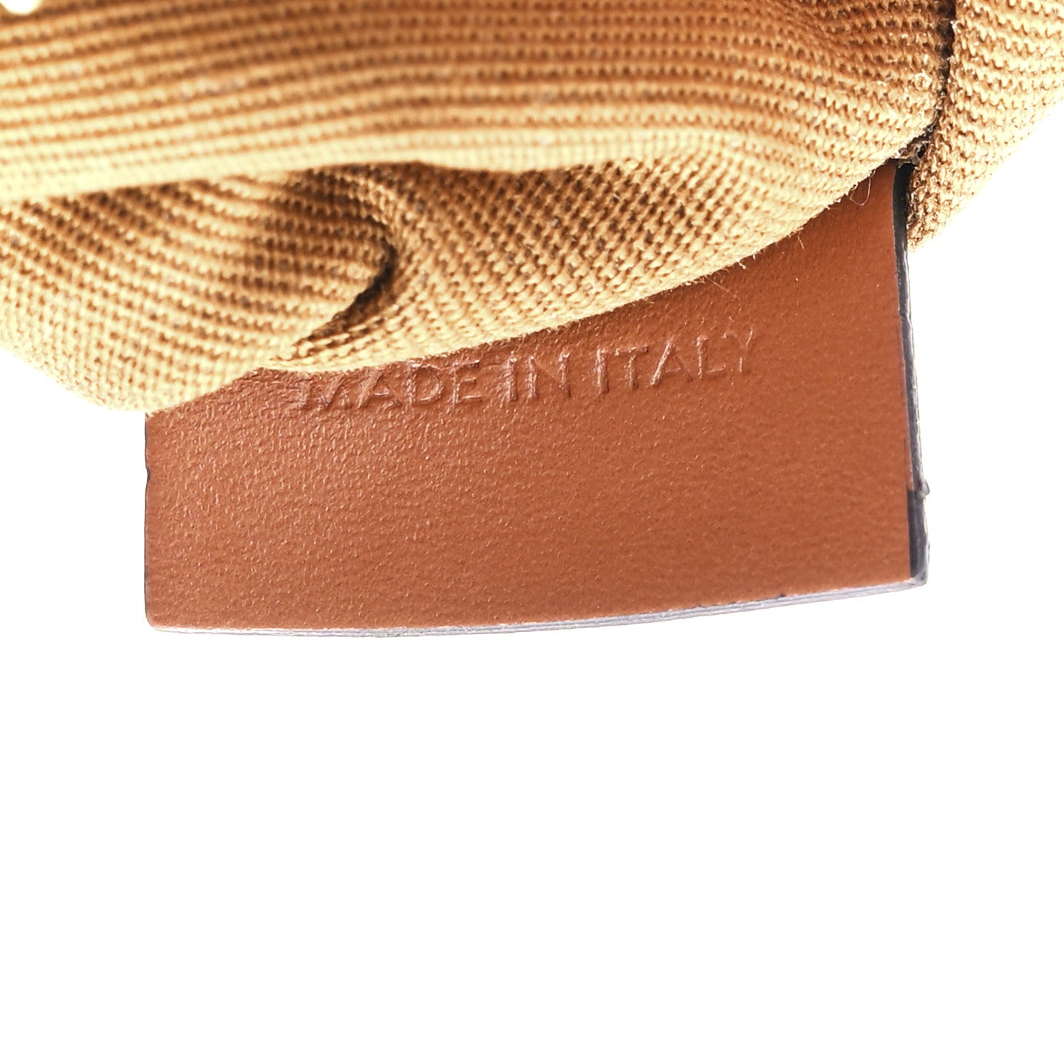 Celine Triomphe Canvas Calfskin Small Boston Bag Tan 7 of 12