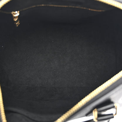 Louis Vuitton Empreinte Monogram Giant Speedy Bandouliere 25 Black 5 of 9