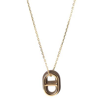 Hermes Swift O'Maillon Pendant Necklace Etoupe 3 of 8