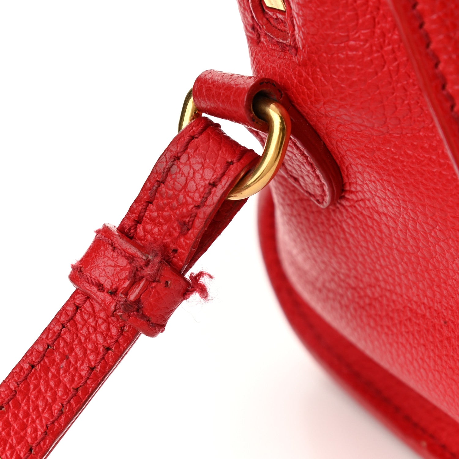 Alexander McQueen Calfskin Mini Skull Padlock Zip Around Tote Red 11 of 13