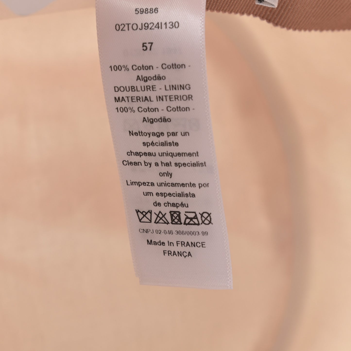 Cotton Dioriviera Toile De Jouy Bob Brim Bucket Hat 57 Rose