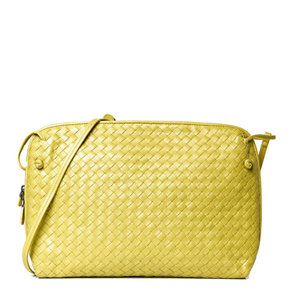 Bottega Veneta Nappa Intrecciato Pillow Crossbody Messenger Chartreuse 1 of 9