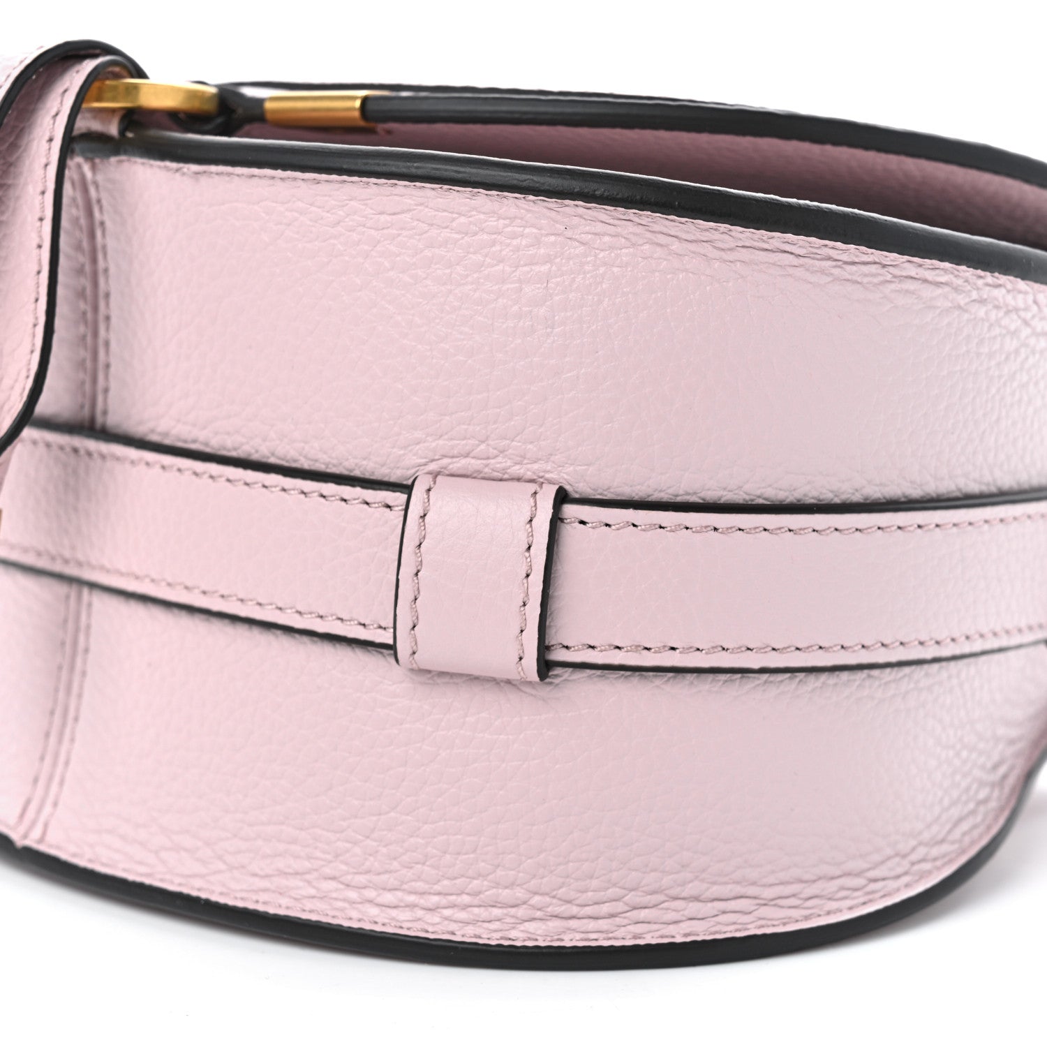 Chloe Grained Calfskin Small Marcie Saddle Bag Misty Lavender 9 of 9
