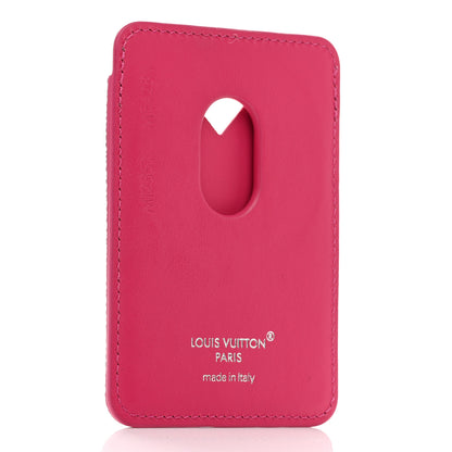 Louis Vuitton Monogram Porte-Cartes Magnet Pondichery Pink 3 of 7