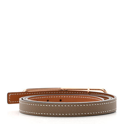 Hermes Swift Epsom 13mm Roulis Belt 90 36 Gold Etoupe 2 of 6