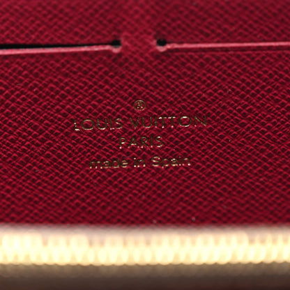 Louis Vuitton Monogram Clemence Wallet Fuchsia 6 of 11