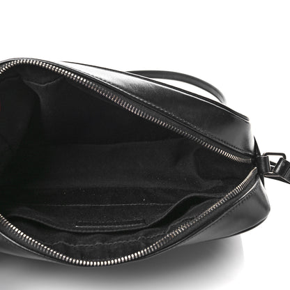 Saint Laurent Calfskin Matelasse Monogram Lou Camera Bag Black 5 of 10