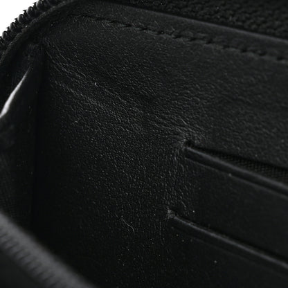 Chanel Caviar Quilted Boy Small Zip Around Wallet Black 9 of 12